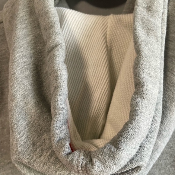 GapKids gray full zipper jacket with red lettering hoodie. Size XXL. - Picture 5 of 8